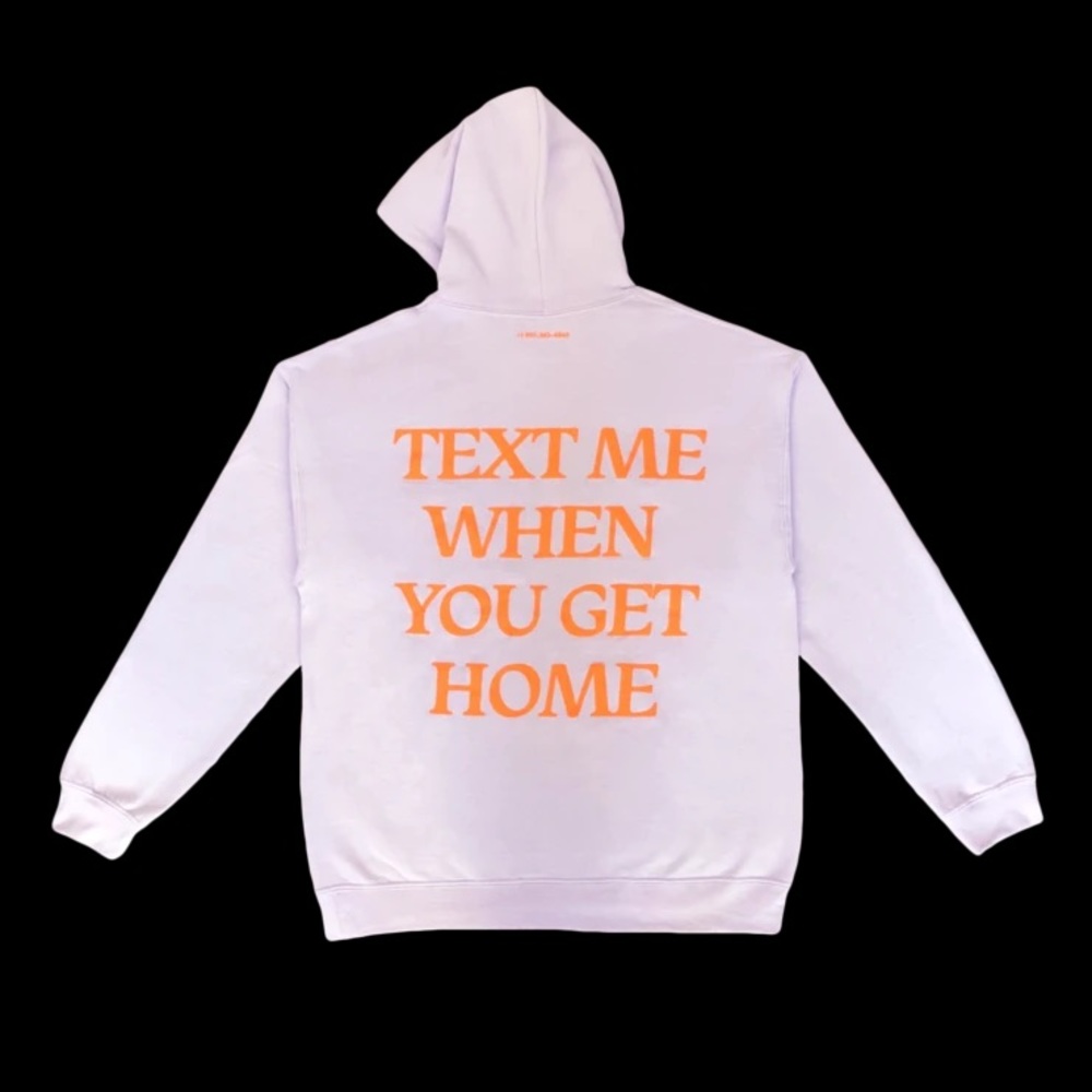Lonely Ghost Text Me Hoodie
